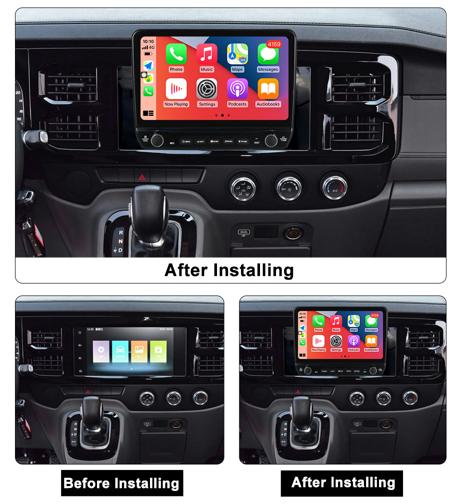 Navigatie dedicata Transit PRO 2022cu butoane rotative model 2024, 9 Inch, 2GB RAM 32GB ROM, Quadcore, Android 13, WiFi, Bluetooth, Magazin Play [5]