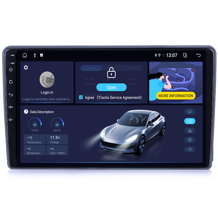 (Resigilata) Navigatie dedicata Ford Transit 350 2020-2021, 2GB RAM 32GB ROM, Quad Core, Display 9" IPS Full HD, Carplay, Android 13, Bluetooth, Magazin Play, Suport camere AHD [8]