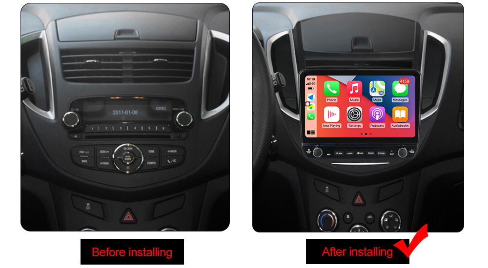 Navigatie dedicata Trax Tracker 2014-2016 cu butoane rotative model 2024, 9 Inch, 2GB RAM 32GB ROM, Quadcore, Android 13, WiFi, Bluetooth, Magazin Play [5]