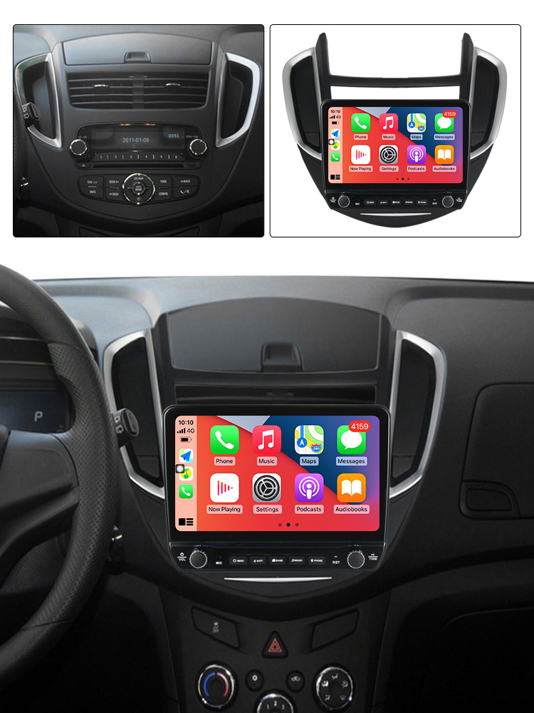 Navigatie dedicata Trax Tracker 2014-2016 cu butoane rotative model 2024, 9 Inch, 2GB RAM 32GB ROM, Quadcore, Android 13, WiFi, Bluetooth, Magazin Play [4]
