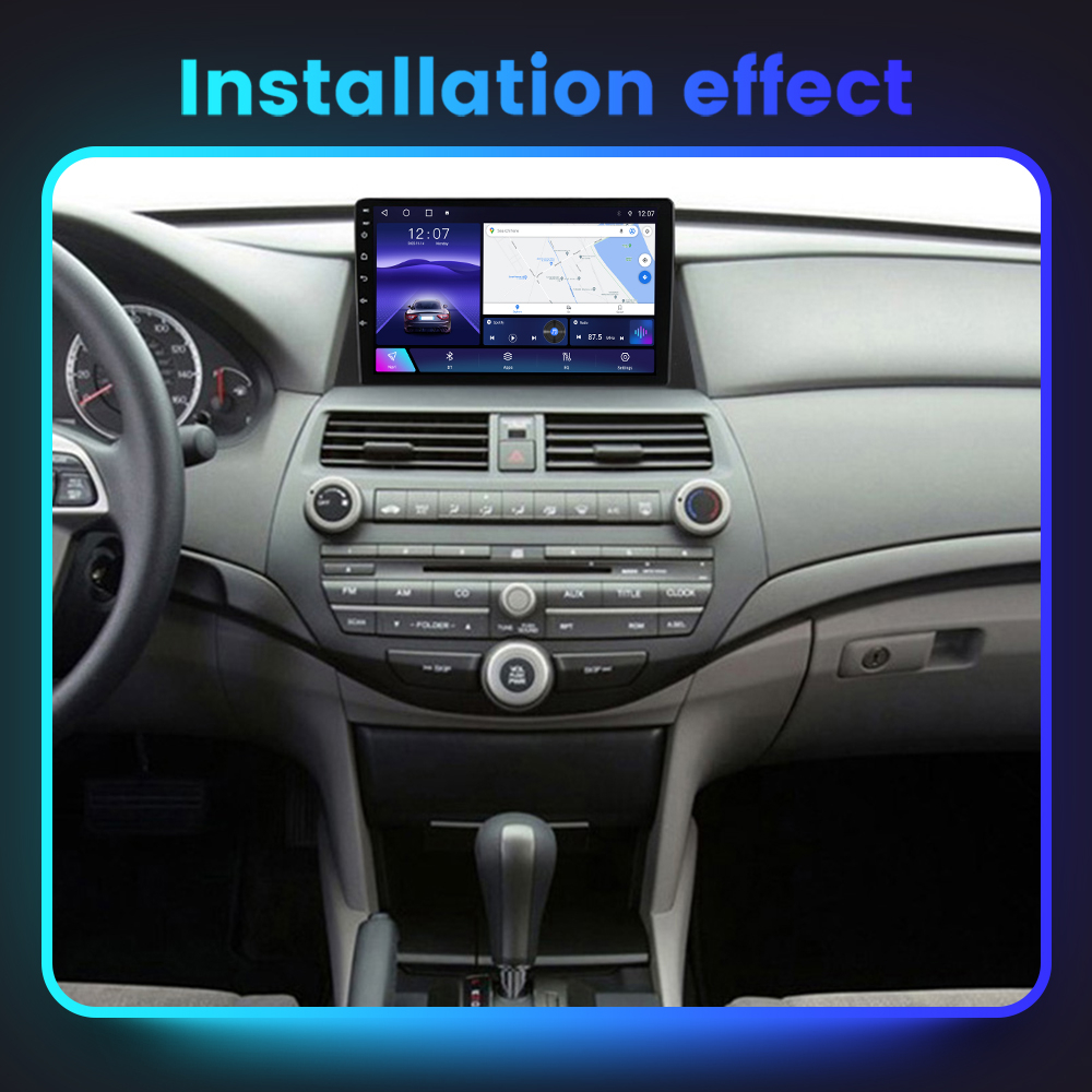 Navigatie dedicata Honda Accord 8th 2008-2013, 4GB RAM 64GB ROM, Octacore, Android 13, Display QLED 10", DSP, Carplay, Android Auto, Internet, Youtube, Waze, WIFI, Bluetooth [7]
