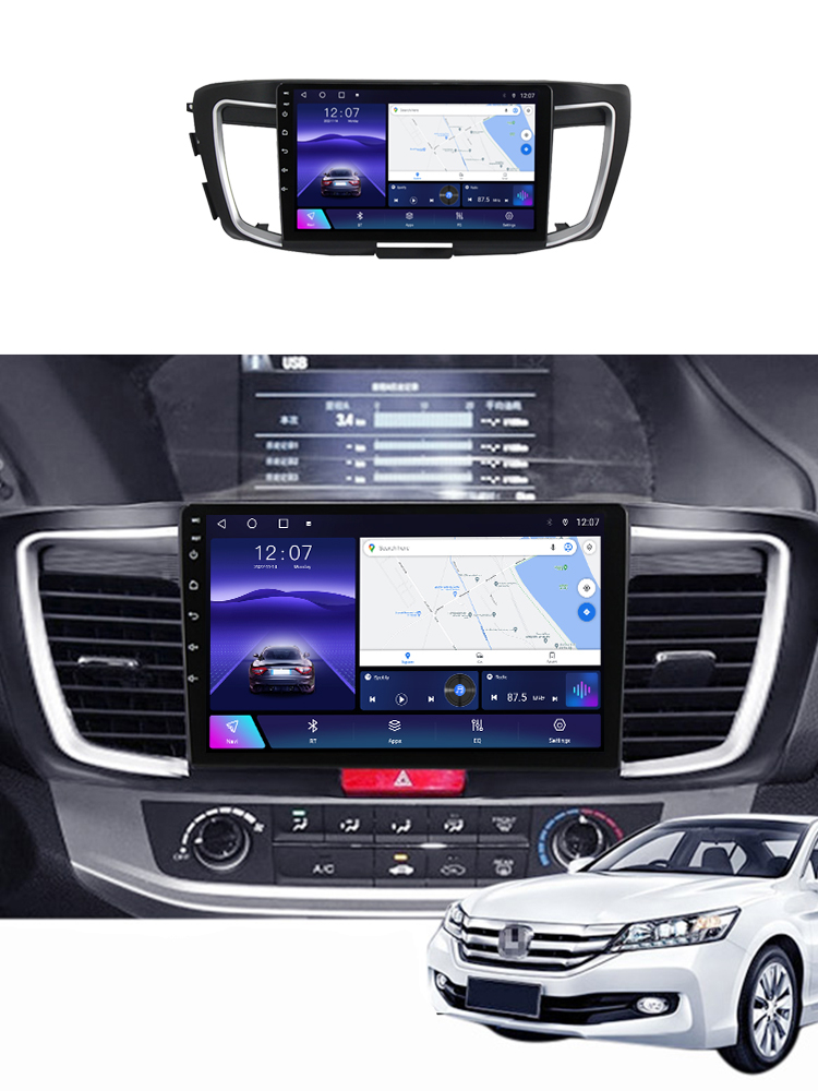 Navigatie dedicata Honda Accord 9th 2014-2017, 4GB RAM 64GB ROM, Octacore, Android 13, Display QLED 9", DSP, Carplay, Android Auto, Internet, Youtube, Waze, WIFI, Bluetooth [6]