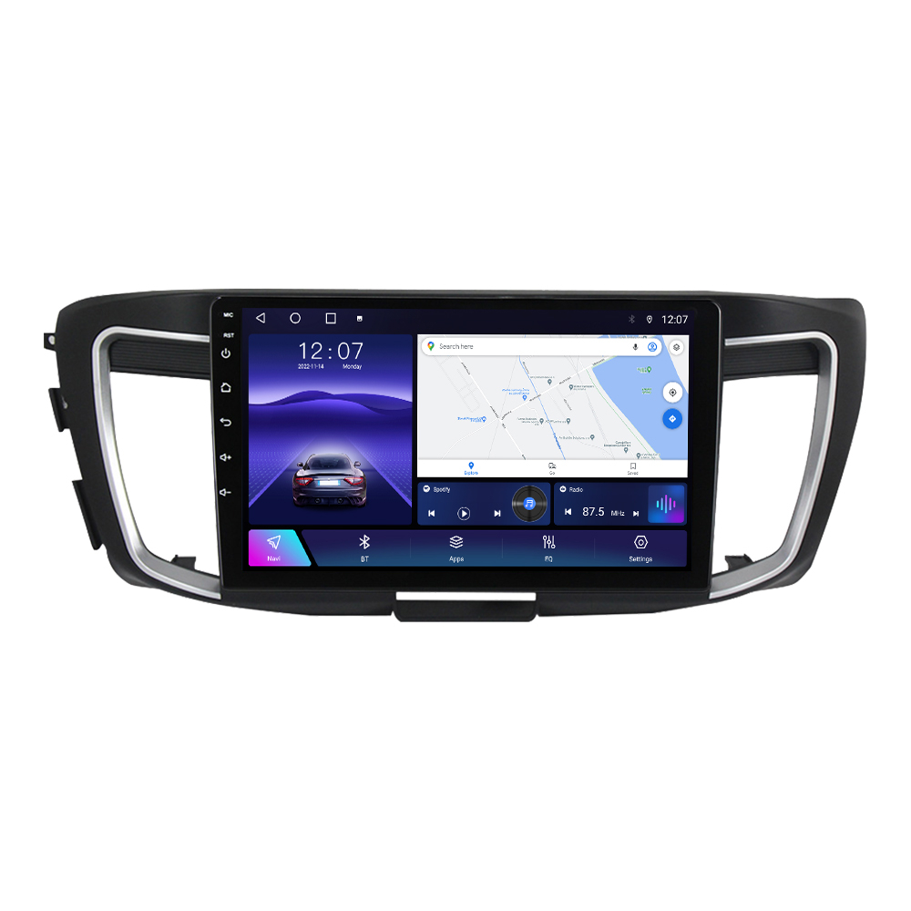 Navigatie dedicata Honda Accord 9th 2014-2017, 4GB RAM 64GB ROM, Octacore, Android 13, Display QLED 9", DSP, Carplay, Android Auto, Internet, Youtube, Waze, WIFI, Bluetooth [5]
