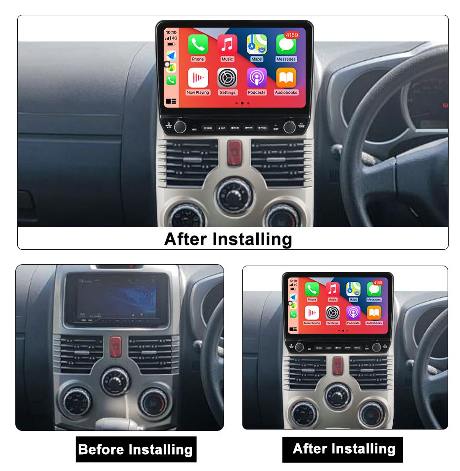 Navigatie dedicata Rush 2006-2016 cu butoane rotative model 2024, 9 Inch, 2GB RAM 32GB ROM, Quadcore, Android 13, WiFi, Bluetooth, Magazin Play [5]
