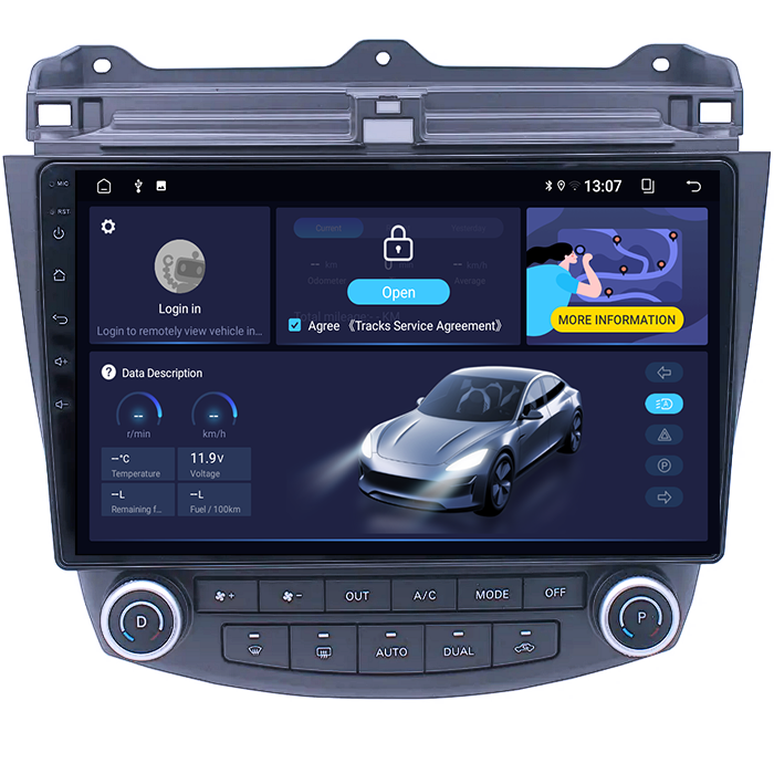 (Resigilata) Navigatie dedicata Honda Accord VII 2003 - 2008, 2GB RAM 32GB ROM, Quad Core, Display 10" IPS Full HD, Carplay, Android 13, Bluetooth, Magazin Play, Suport camere AHD [5]