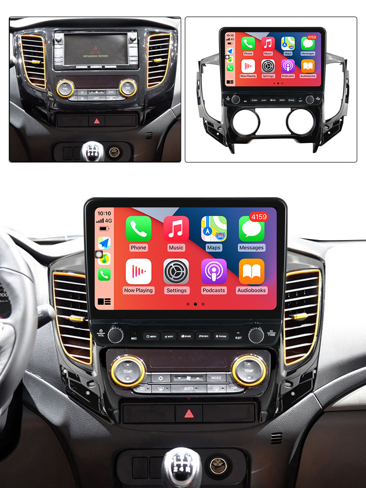 Navigatie dedicata L200 2015-2019 cu butoane rotative model 2024, 9 Inch, 2GB RAM 32GB ROM, Quadcore, Android 13, WiFi, Bluetooth, Magazin Play [4]