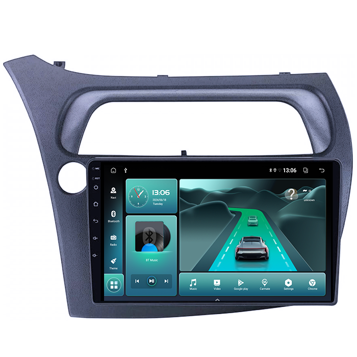 (Resigilata) Navigatie dedicata Honda Civic 2005-2011, 2GB RAM 32GB ROM, Quad Core, Display 9" IPS Full HD, Carplay, Android 13, Bluetooth, Magazin Play, Suport camere AHD [11]