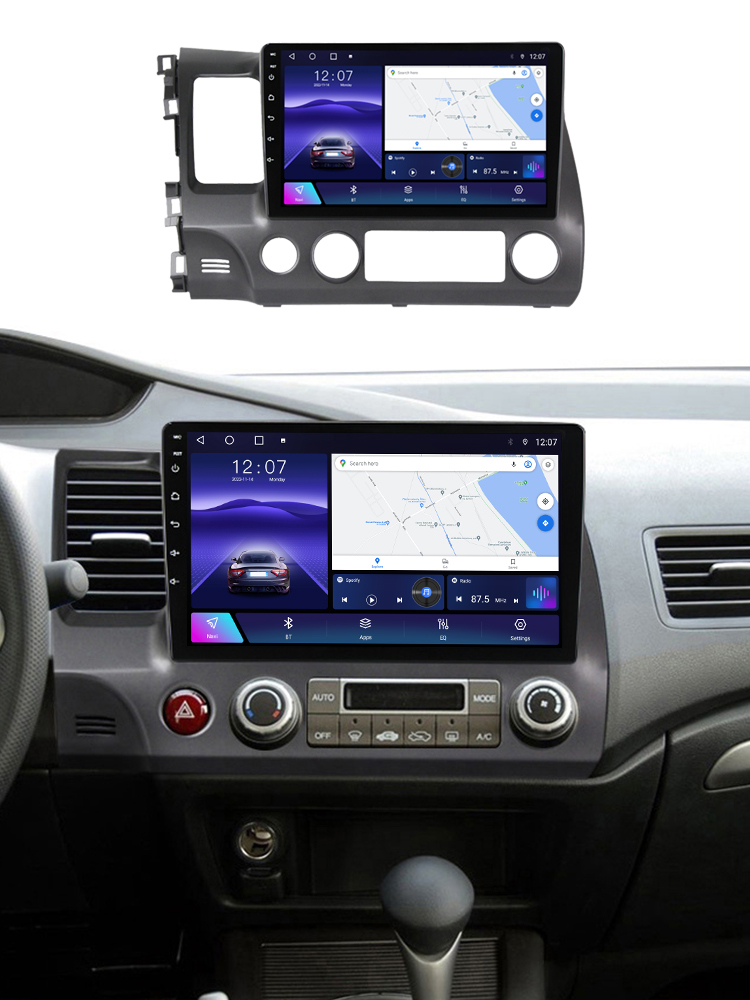 (Resigilata) Navigatie dedicata Honda Civic 2006-2011, 2GB RAM 32GB ROM, Quad Core, Display 10.2" IPS Full HD, Carplay, Android 13, Bluetooth, Magazin Play, Suport camere AHD [2]