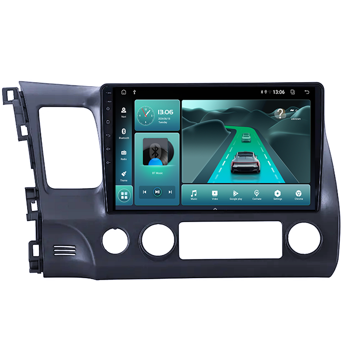 (Resigilata) Navigatie dedicata Honda Civic 2006-2011, 2GB RAM 32GB ROM, Quad Core, Display 10.2" IPS Full HD, Carplay, Android 13, Bluetooth, Magazin Play, Suport camere AHD [4]