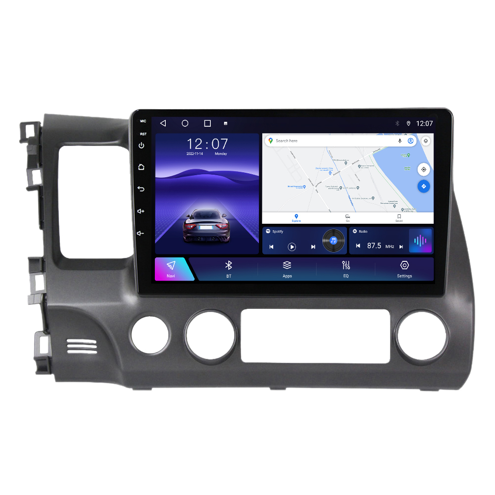 Navigatie dedicata Honda Civic 2006-2011,4 GB RAM 32 ROM, Android 13, Display QLED, 10", DSP, Carplay, Android Auto, Internet, Youtube , Waze , Wi Fi , Usb , Bluetooth [2]