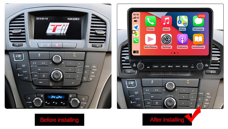 Navigatie dedicata Insignia 2008-2013, Regal 2009-2013 cu butoane rotative model 2024, 9 Inch, 2GB RAM 32GB ROM, Quadcore, Android 13, WiFi, Bluetooth, Magazin Play [5]