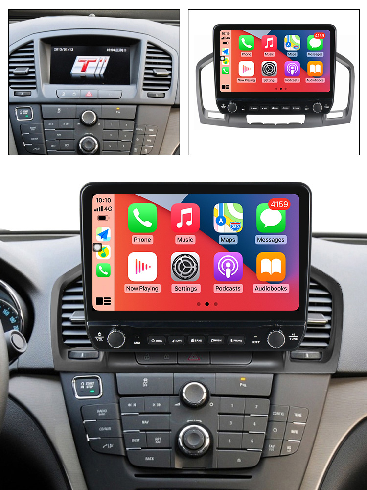 Navigatie dedicata Insignia 2008-2013, Regal 2009-2013 cu butoane rotative model 2024, 9 Inch, 2GB RAM 32GB ROM, Quadcore, Android 13, WiFi, Bluetooth, Magazin Play [4]