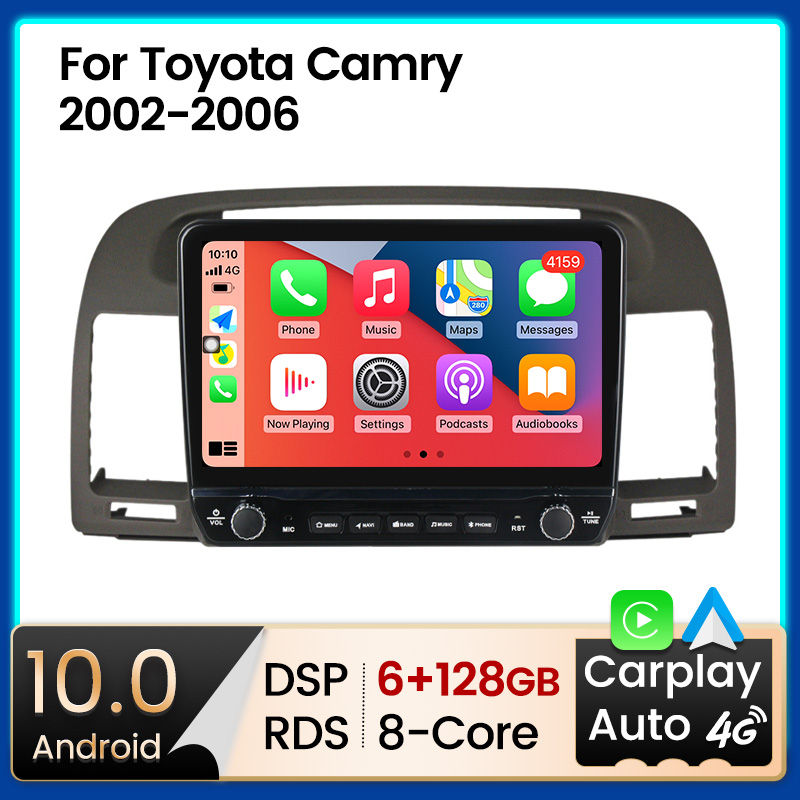 Navigatie dedicata Camry 2002-2006 cu butoane rotative model 2024, 9 Inch, 2GB RAM 32GB ROM, Quadcore, Android 13, WiFi, Bluetooth, Magazin Play [5]