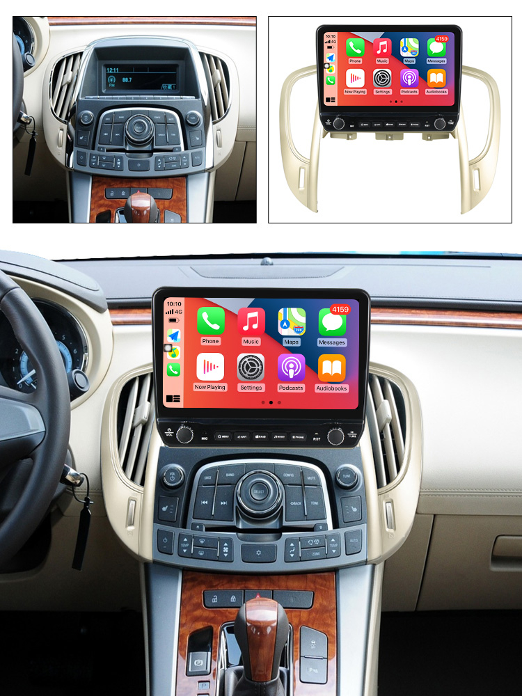 Navigatie dedicata Lacrosse 2009-2013 cu butoane rotative model 2024, 9 Inch, 2GB RAM 32GB ROM, Quadcore, Android 13, WiFi, Bluetooth, Magazin Play [4]