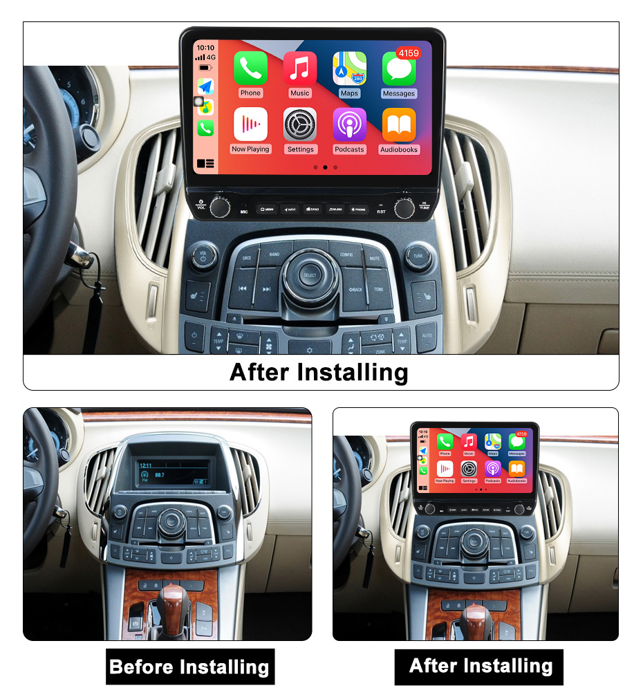 Navigatie dedicata Lacrosse 2009-2013 cu butoane rotative model 2024, 9 Inch, 2GB RAM 32GB ROM, Quadcore, Android 13, WiFi, Bluetooth, Magazin Play [5]