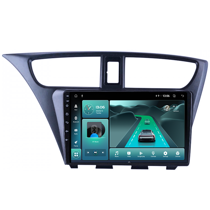 (Resigilata) Navigatie dedicata Honda Civic IX Hatchback 2011 - 2015, 2GB RAM 32GB ROM, Quad Core, Display 9" IPS Full HD, Carplay, Android 13, Bluetooth, Magazin Play, Suport camere AHD [12]