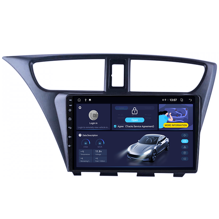 (Resigilata) Navigatie dedicata Honda Civic IX Hatchback 2011 - 2015, 2GB RAM 32GB ROM, Quad Core, Display 9" IPS Full HD, Carplay, Android 13, Bluetooth, Magazin Play, Suport camere AHD [11]