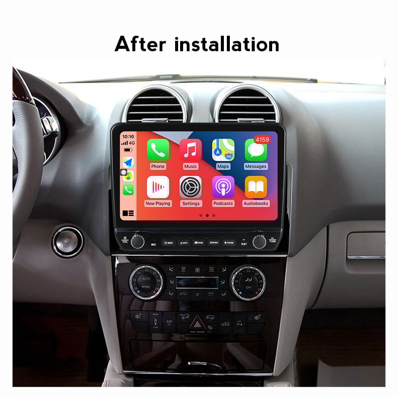 Navigatie dedicata M-Class GL-Class 2005-2009 cu butoane rotative model 2024, 10 Inch, 2GB RAM 32GB ROM, Quadcore, Android 13, WiFi, Bluetooth, Magazin Play [3]