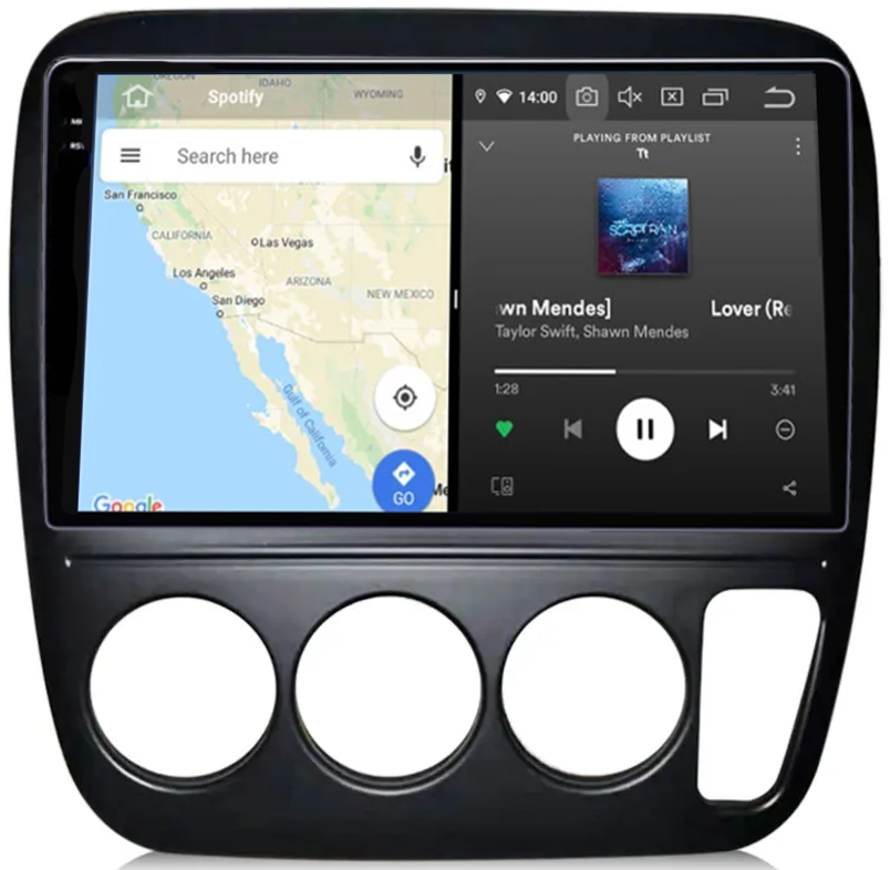 Navigatie dedicata Honda CR-V 1998, 12GB RAM 256GB ROM, Android 13, Rezolutie 2K, Display QLED, 9", DSP, Carplay, Android Auto, Internet, Youtube, Waze, Wi Fi, USB [4]