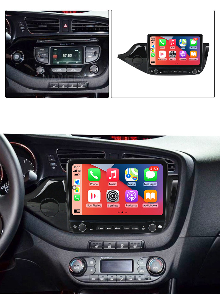 Navigatie dedicata CEED 2012-2016 cu butoane rotative model 2024, 9 Inch, 2GB RAM 32GB ROM, Quadcore, Android 13, WiFi, Bluetooth, Magazin Play [4]