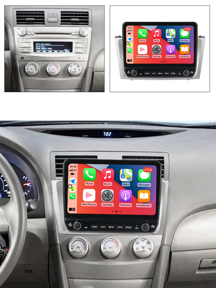 Navigatie dedicata Camry 2006-2011 cu butoane rotative model 2024, 9 Inch, 2GB RAM 32GB ROM, Quadcore, Android 13, WiFi, Bluetooth, Magazin Play [4]