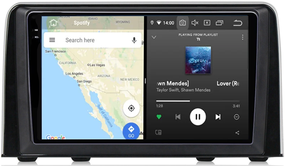 Navigatie dedicata Honda CR-V 2016-2018, 12GB RAM 256GB ROM, Android 13, Rezolutie 2K, Display QLED, 9", DSP, Carplay, Android Auto, Internet, Youtube, Waze, Wi Fi, USB [4]