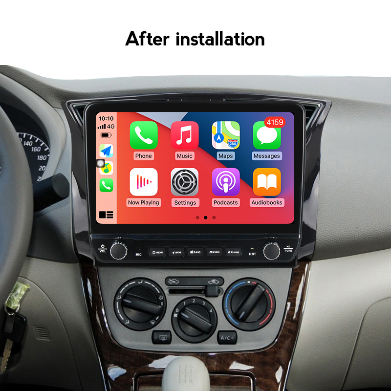 Navigatie dedicata Sylphy 2003-2012 cu butoane rotative model 2024, 10 Inch, 2GB RAM 32GB ROM, Quadcore, Android 13, WiFi, Bluetooth, Magazin Play [3]