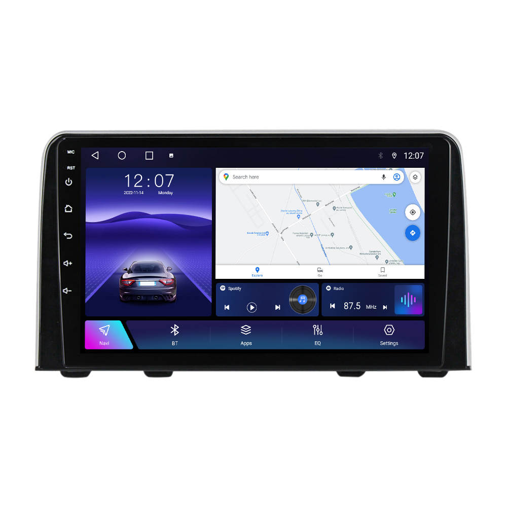 Navigatie dedicata Honda CR-V 2016-2018, 4GB RAM 64GB ROM, Octacore, Android 13, Display QLED 9", DSP, Carplay, Android Auto, Internet, Youtube, Waze, WIFI, Bluetooth [2]