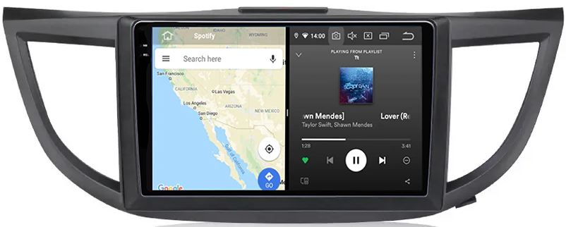 Navigatie dedicata Honda CR-V IV 2012 - 2018, 12GB RAM 256GB ROM, Android 13, Rezolutie 2K, Display QLED, 10", DSP, Carplay, Android Auto, Internet, Youtube, Waze, Wi Fi, USB [5]