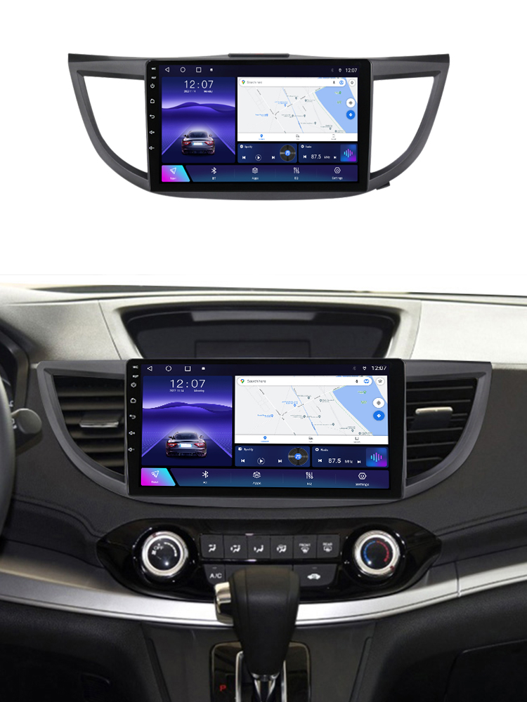 Navigatie dedicata Honda CR-V IV 2012 - 2018, 4 GB RAM 64 ROM, Android 13, Display QLED, 10", DSP, Carplay, Android Auto, Internet, Youtube , Waze , Wi Fi , Usb , Bluetooth [6]