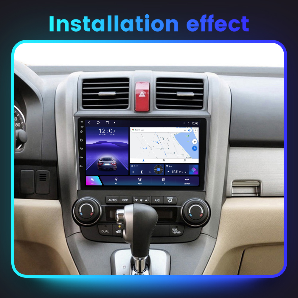 (Resigilata) Navigatie dedicata Honda CRV ( 2006 - 2011 ), 2GB RAM 32GB ROM, Quad Core, Display 9" IPS Full HD, Carplay, Android 13, Bluetooth, Magazin Play, Suport camere AHD [4]