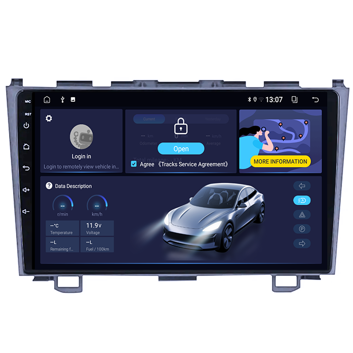 (Resigilata) Navigatie dedicata Honda CRV ( 2006 - 2011 ), 2GB RAM 32GB ROM, Quad Core, Display 9" IPS Full HD, Carplay, Android 13, Bluetooth, Magazin Play, Suport camere AHD [5]