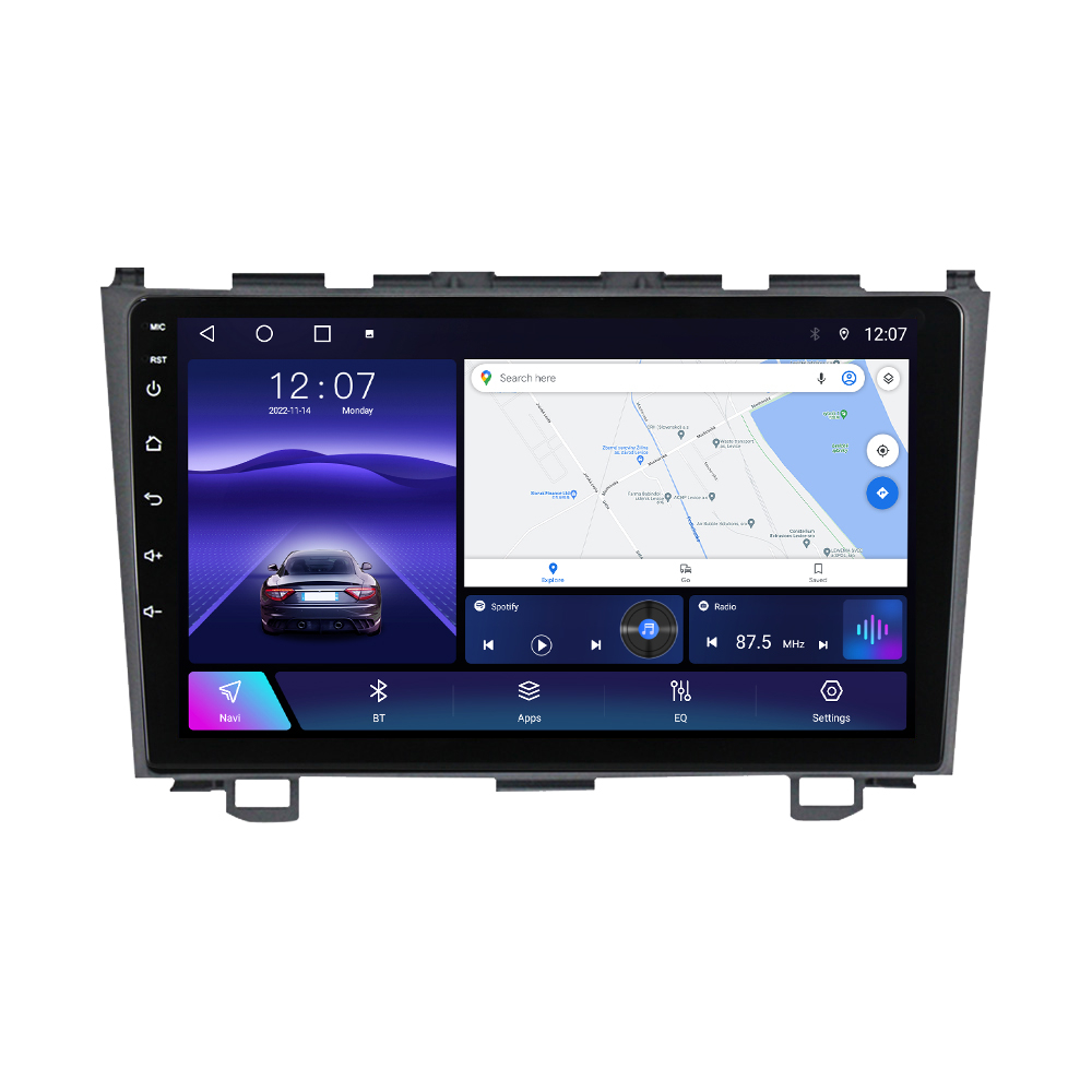 Navigatie dedicata Honda CRV 2006-2012, 12GB RAM 256GB ROM, Android 13, Rezolutie 2K, Display QLED, 9", DSP, Carplay, Android Auto, Internet, Youtube, Waze, Wi Fi, USB [5]