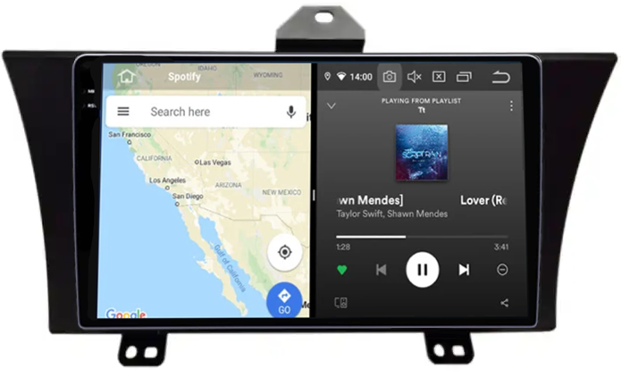 Navigatie dedicata Honda Elysion 2012-2015, 12GB RAM 256GB ROM, Android 13, Rezolutie 2K, Display QLED, 10", DSP, Carplay, Android Auto, Internet, Youtube, Waze, Wi Fi, USB [4]