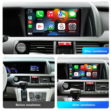 Navigatie dedicata Honda Elysion 2012-2015, 12GB RAM 256GB ROM, Android 13, Rezolutie 2K, Display QLED, 10", DSP, Carplay, Android Auto, Internet, Youtube, Waze, Wi Fi, USB [5]