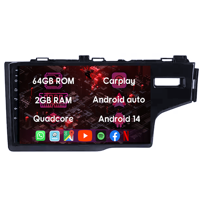(Resigilata) Navigatie dedicata Honda Fit 2014, 2GB RAM 32GB ROM, Quad Core, Display 10" IPS Full HD, Carplay, Android 13, Bluetooth, Magazin Play, Suport camere AHD [12]
