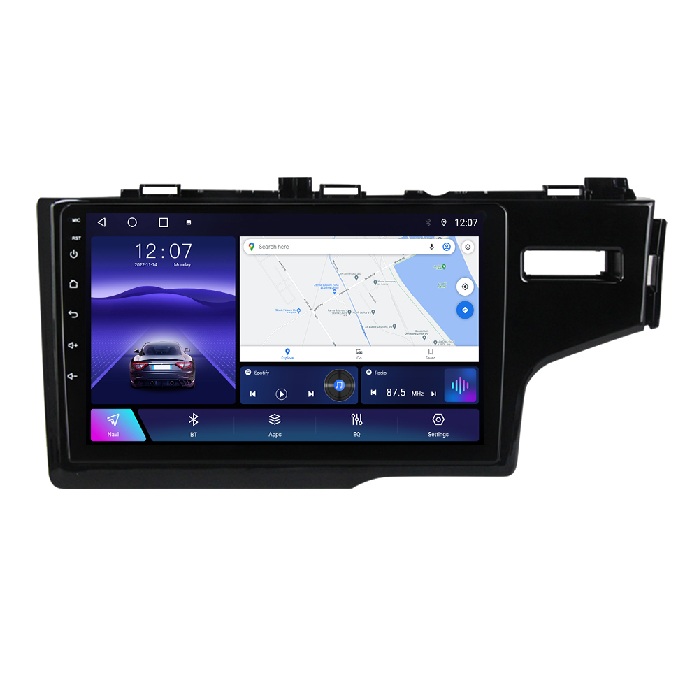 Navigatie dedicata Honda Fit 2014, 4 GB RAM 32GB ROM, Android 13, Display QLED, 10", DSP, Carplay, Android Auto, Internet, Youtube , Waze , Wi Fi , Usb , Bluetooth [2]