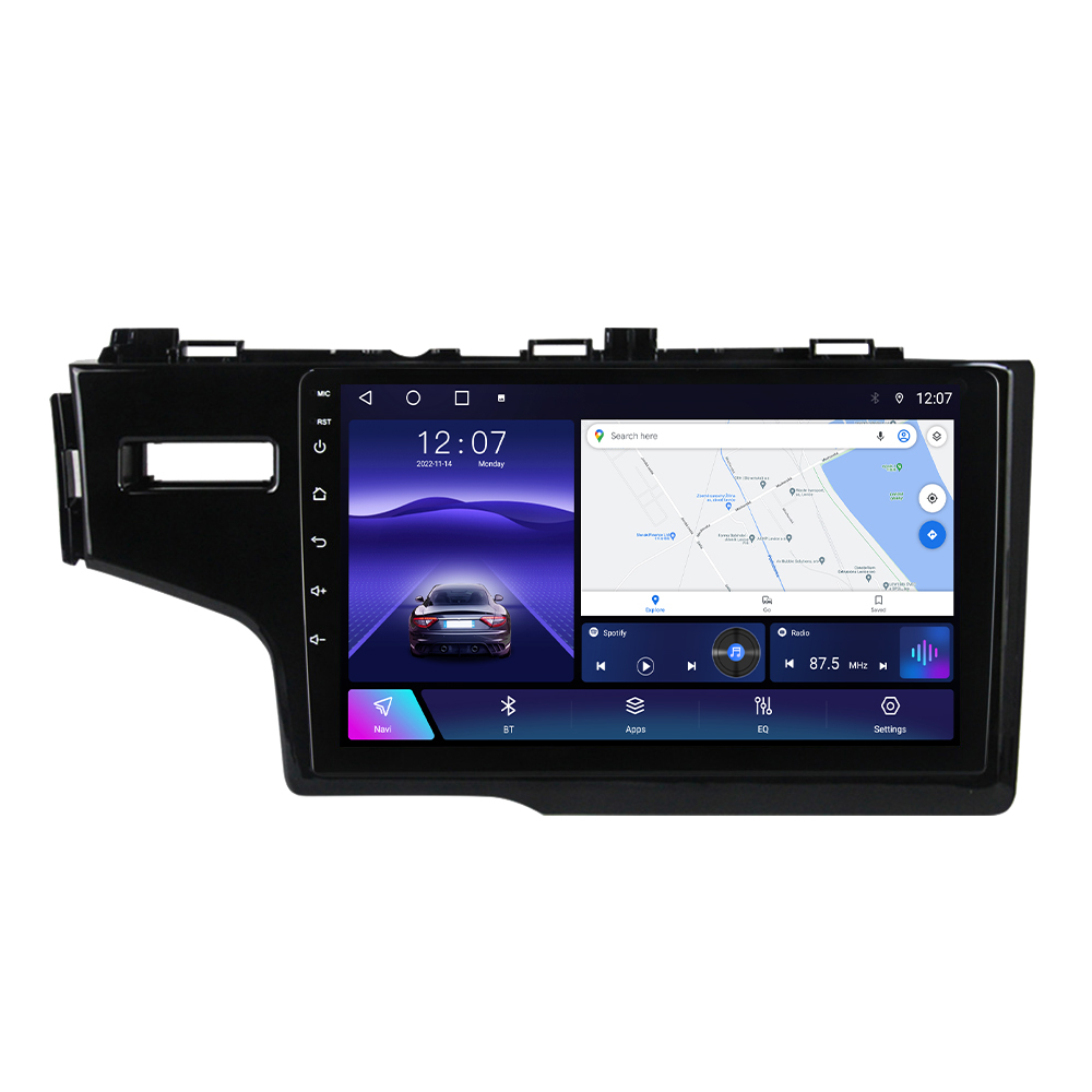 Navigatie dedicata Honda Fit 2014, 4 GB RAM 32GB ROM, Android 13, Display QLED, 10", DSP, Carplay, Android Auto, Internet, Youtube , Waze , Wi Fi , Usb , Bluetooth [3]
