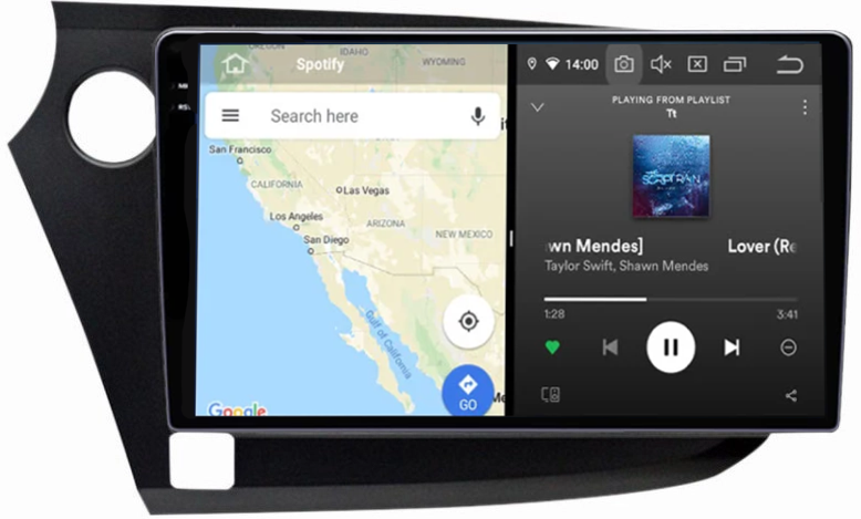 Navigatie dedicata Honda Insight 2009-2014, 12GB RAM 256GB ROM, Android 13, Rezolutie 2K, Display QLED, 9", DSP, Carplay, Android Auto, Internet, Youtube, Waze, Wi Fi, USB [4]