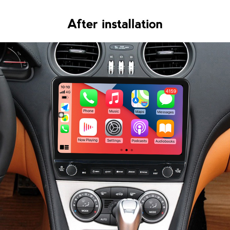 Navigatie dedicata SL cu butoane rotative model 2024, 10 Inch, 2GB RAM 32GB ROM, Quadcore, Android 13, WiFi, Bluetooth, Magazin Play [3]