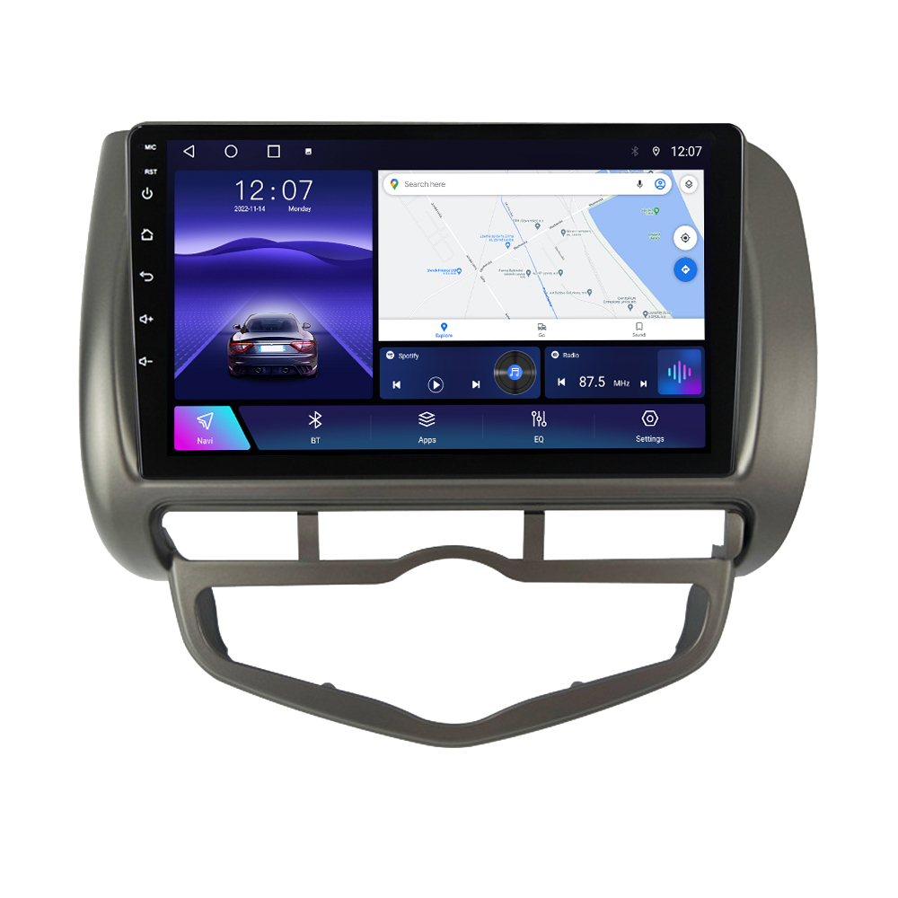 (Resigilata) Navigatie dedicata Honda Jazz/City 2006, 2GB RAM 32GB ROM, Quad Core, Display 9" IPS Full HD, Carplay, Android 13, Bluetooth, Magazin Play, Suport camere AHD [2]