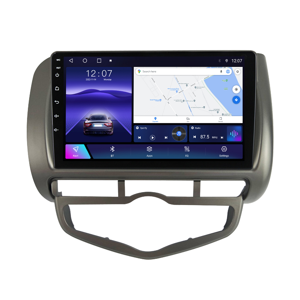 Navigatie dedicata Honda Jazz/City 2006, 4 GB RAM 32GB ROM, Android 13, Display QLED, 9", DSP, Carplay, Android Auto, Internet, Youtube , Waze , Wi Fi , Usb , Bluetooth [3]