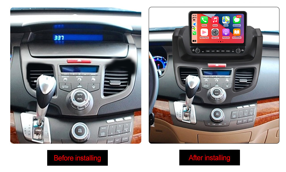 Navigatie dedicata Honda Odyssey 3 2003-2008 cu butoane rotative model 2024, 9 Inch, 2GB RAM 32GB ROM, Quadcore, Android 13, WiFi, Bluetooth, Magazin Play [6]