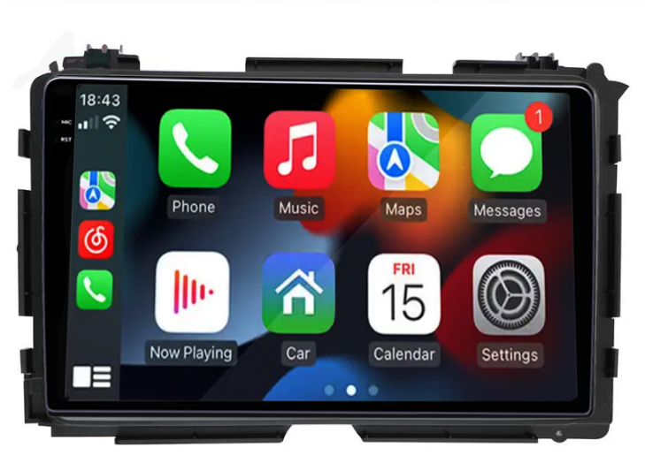 Navigatie dedicata Honda Vezel 2014/HR-V/XR-V, 12GB RAM 256GB ROM, Android 13, Rezolutie 2K, Display QLED, 9", DSP, Carplay, Android Auto, Internet, Youtube, Waze, Wi Fi, USB [2]