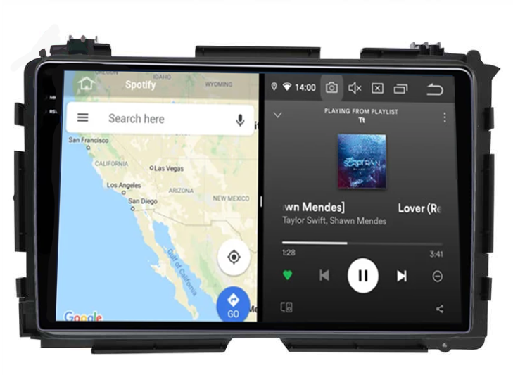 Navigatie dedicata Honda Vezel 2014/HR-V/XR-V, 12GB RAM 256GB ROM, Android 13, Rezolutie 2K, Display QLED, 9", DSP, Carplay, Android Auto, Internet, Youtube, Waze, Wi Fi, USB [4]