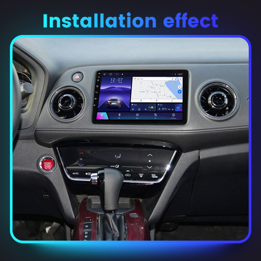 (Resigilata) Navigatie dedicata Honda Vezel 2014/HR-V/XR-V, 2GB RAM 32GB ROM, Quad Core, Display 9" IPS Full HD, Carplay, Android 13, Bluetooth, Magazin Play, Suport camere AHD [4]