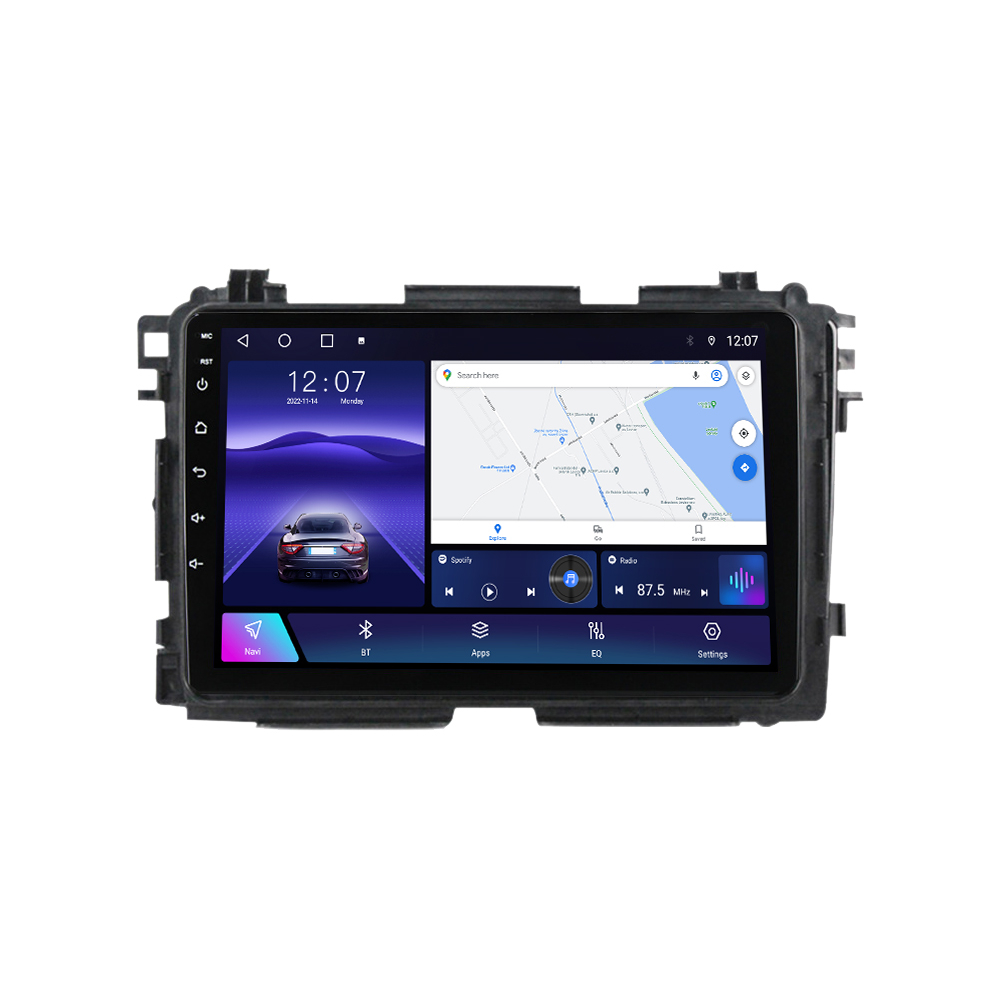 Navigatie dedicata Honda Vezel 2014/HR-V/XR-V, 4 GB RAM 32GB ROM, Android 13, Display QLED, 9", DSP, Carplay, Android Auto, Internet, Youtube , Waze , Wi Fi , Usb , Bluetooth [2]