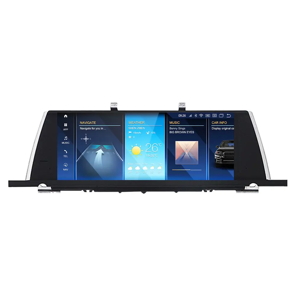 Navigatie dedicata BMW Seria 5 F07 GT 2011 - 2012 CIC, Android 13, Wireless Carplay si Android auto 6GB RAM 128GB ROM, Octacore 2.0ghz, Display IPS 1280*720 10.25 inch [2]