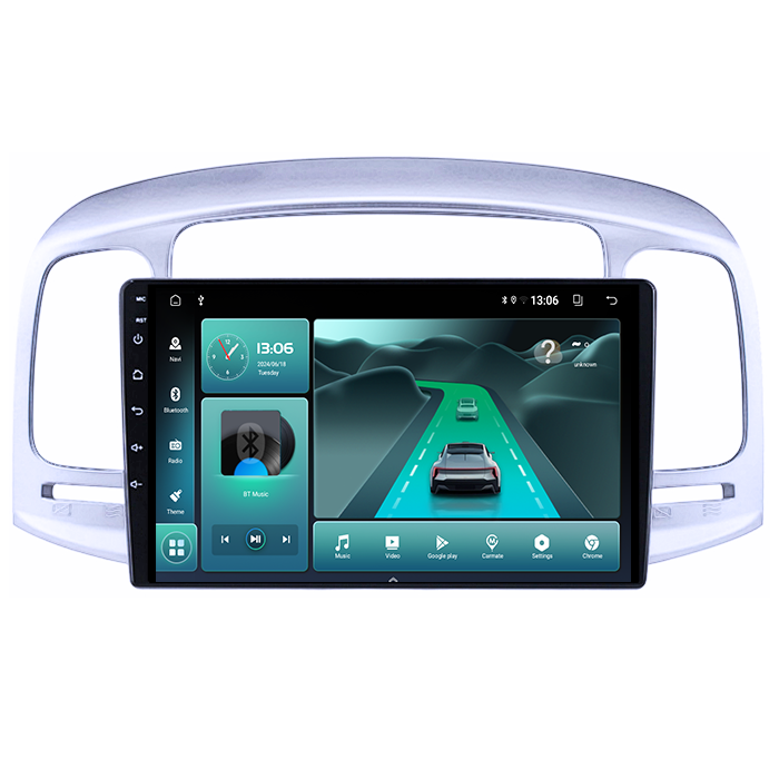 (Resigilata) Navigatie dedicata Hyundai Accent 2006-2011, 2GB RAM 32GB ROM, Quad Core, Display 9" IPS Full HD, Carplay, Android 13, Bluetooth, Magazin Play, Suport camere AHD [12]