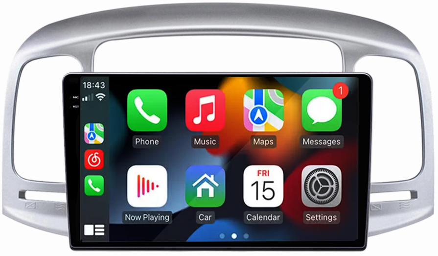 Navigatie dedicata Hyundai Accent 2006-2012 C-Accent, 12GB RAM 256GB ROM, Android 13, Rezolutie 2K, Display QLED, 9", DSP, Carplay, Android Auto, Internet, Youtube, Waze, Wi Fi, U [3]